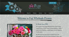 Desktop Screenshot of fujiwholesaleflowers.com