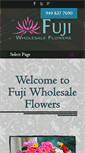 Mobile Screenshot of fujiwholesaleflowers.com